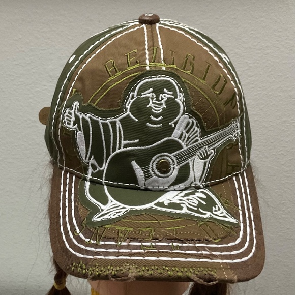 True religion PUFFER JACKET With True Religion Distressed Trucker hat. - Picture 7 of 14